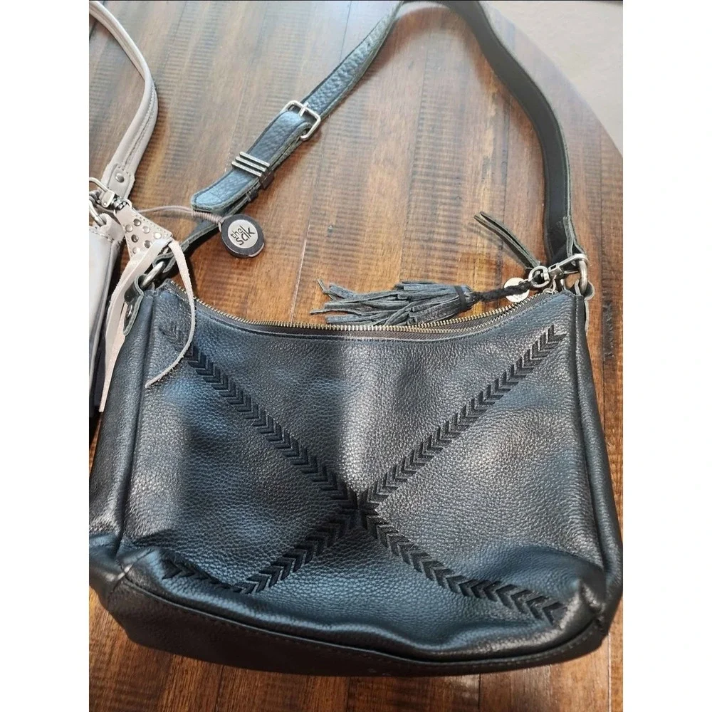 The Sak Collective Kyetra Hobo Purse, Black, Boho Style